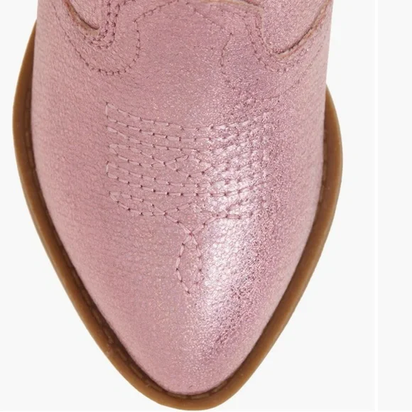 Tucker + Tate Sparkling Pink Kids Cowboy Boots - Picture 6 of 8